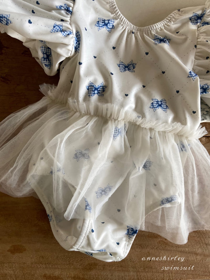 Anne Shirley - Korean Baby Fashion - #babyoninstagram - Tutu Ribbon Swimwear with Hat - 6