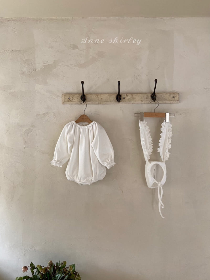 Anne Shirley - Korean Baby Fashion - #onlinebabyboutique - Towel Rabbit Bodysuit