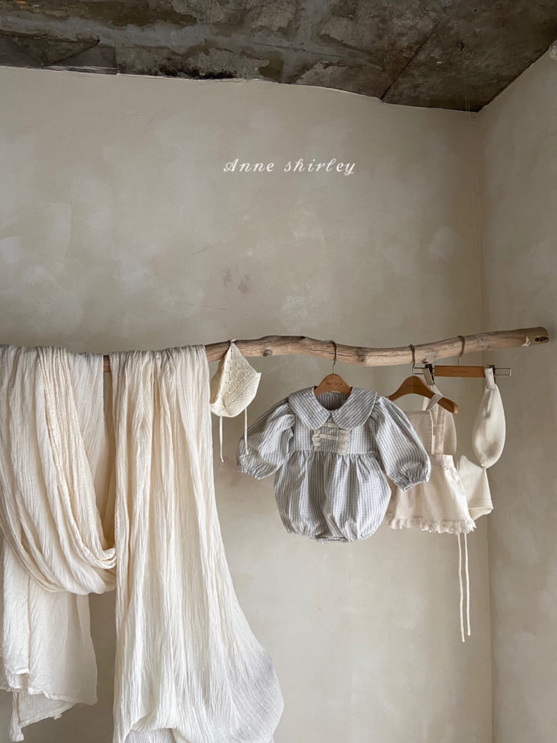 Anne Shirley - Korean Baby Fashion - #onlinebabyboutique - Anne Collar Bodysuit - 4