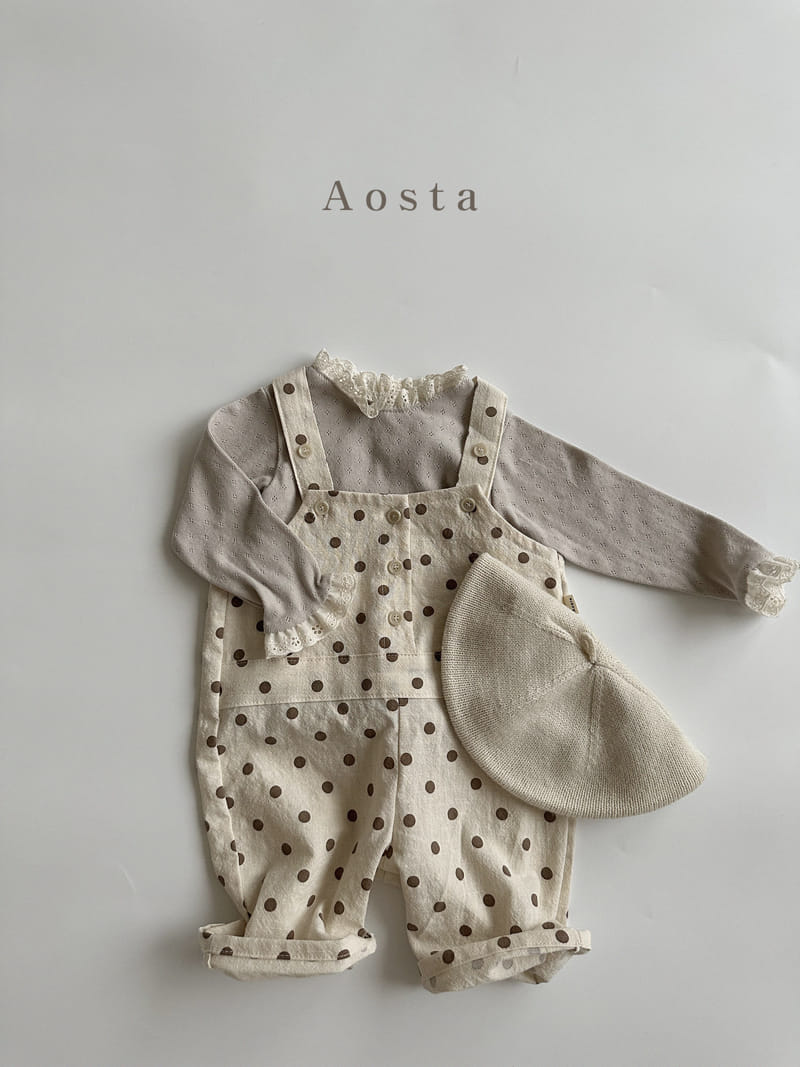Aosta - Korean Baby Fashion - #babyclothing - cotton Overalls - 5