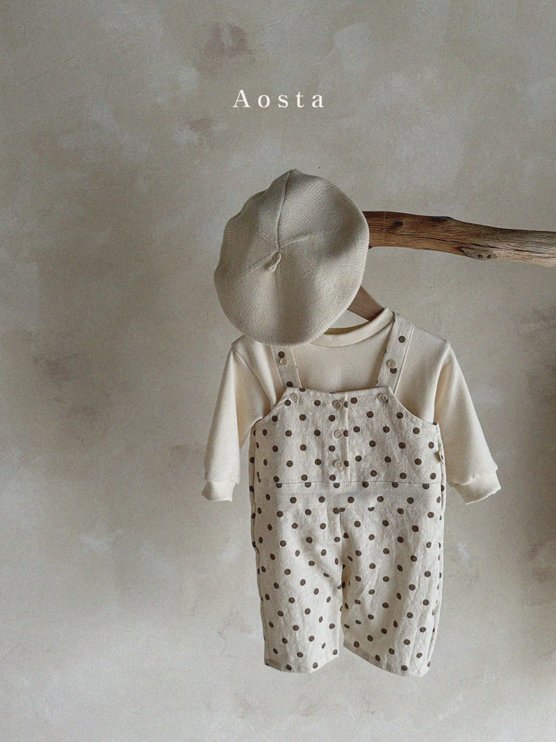 Aosta - Korean Baby Fashion - #babyfashion - cotton Overalls - 6