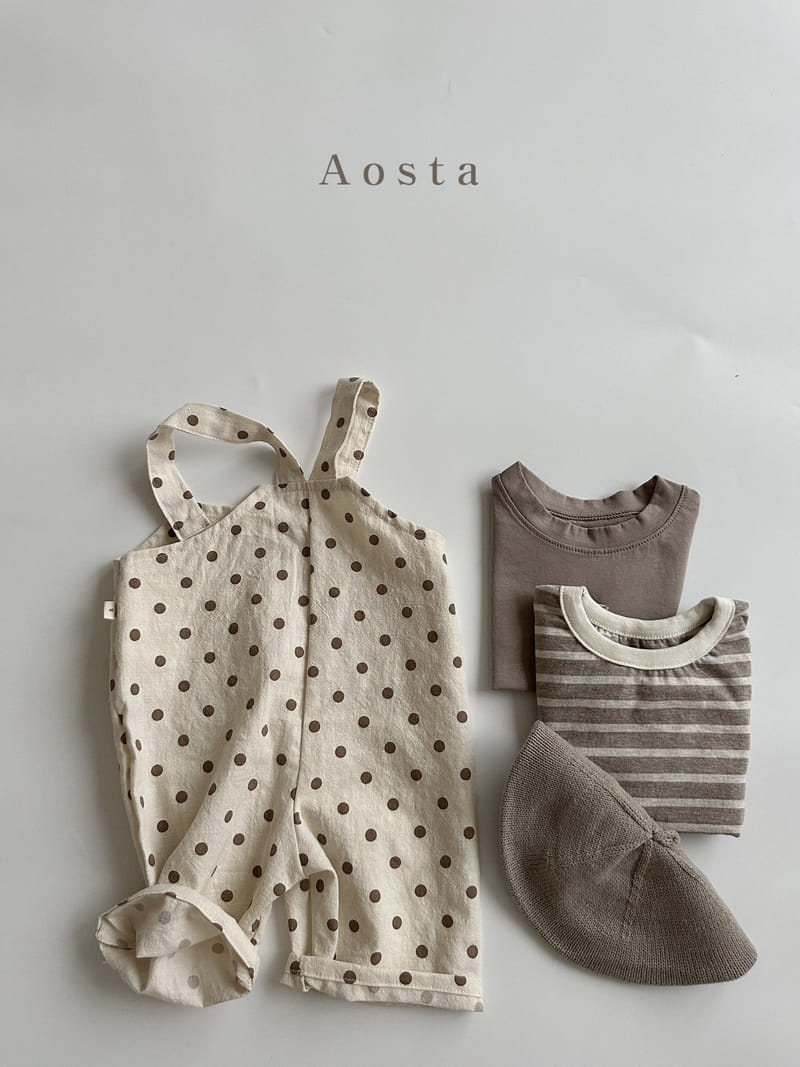 Aosta - Korean Baby Fashion - #babygirlfashion - cotton Overalls - 8