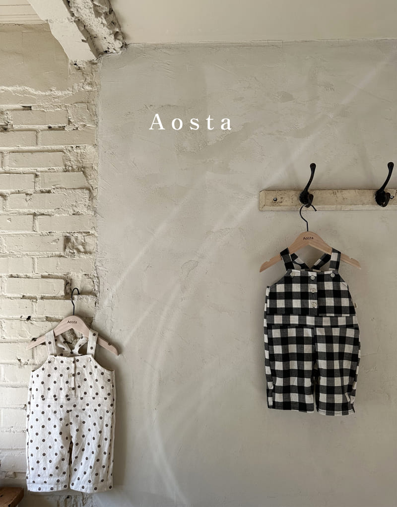 Aosta - Korean Baby Fashion - #onlinebabyshop - cotton Overalls