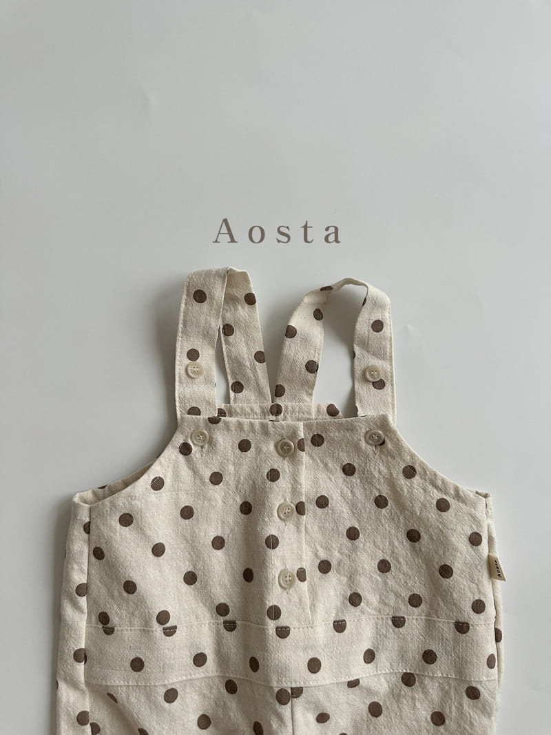 Aosta - Korean Baby Fashion - #smilingbaby - cotton Overalls - 2