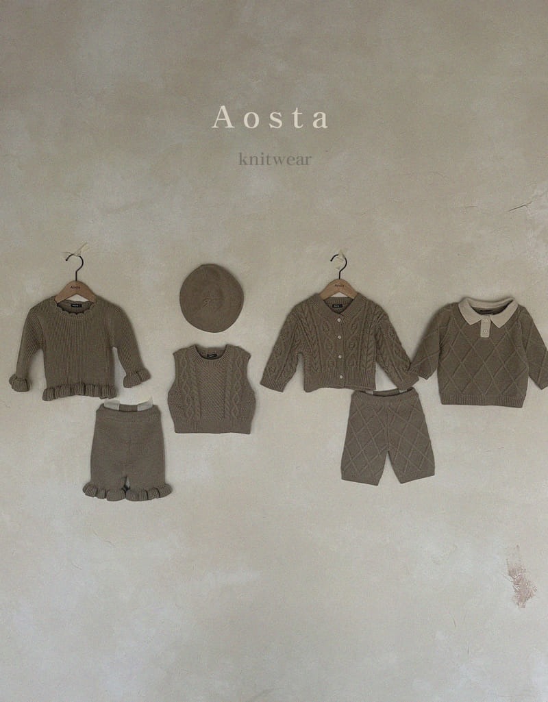 Aosta - Korean Children Fashion - #Kfashion4kids - Knit Vest - 6