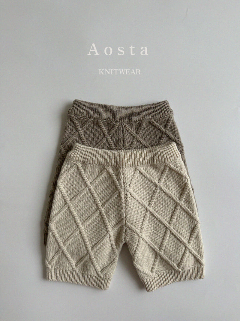 Aosta - Korean Children Fashion - #childofig - Dandy Knit Pants