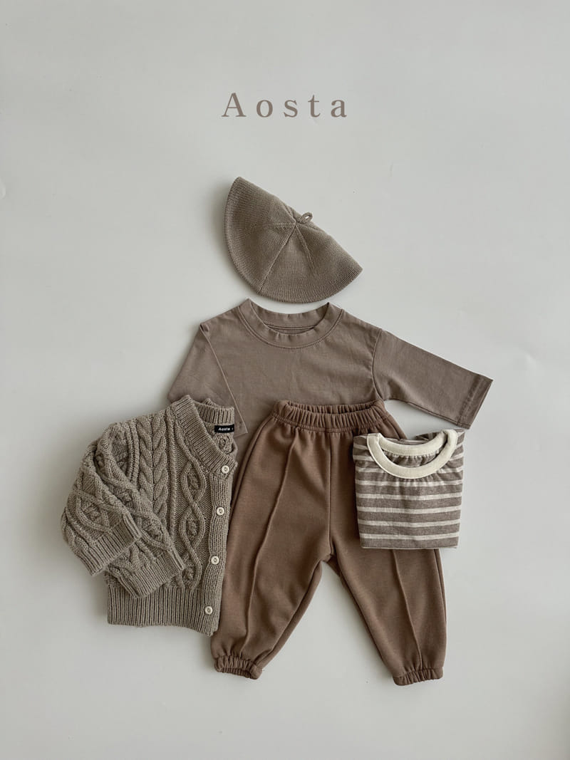 Aosta - Korean Children Fashion - #fashionkids - Jogger Pants - 7