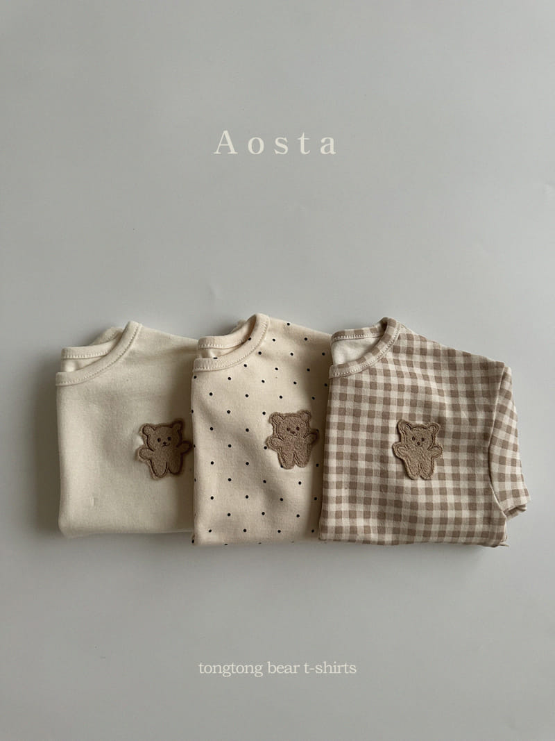 Aosta - Korean Children Fashion - #kidsshorts - Tonon Bear Tee