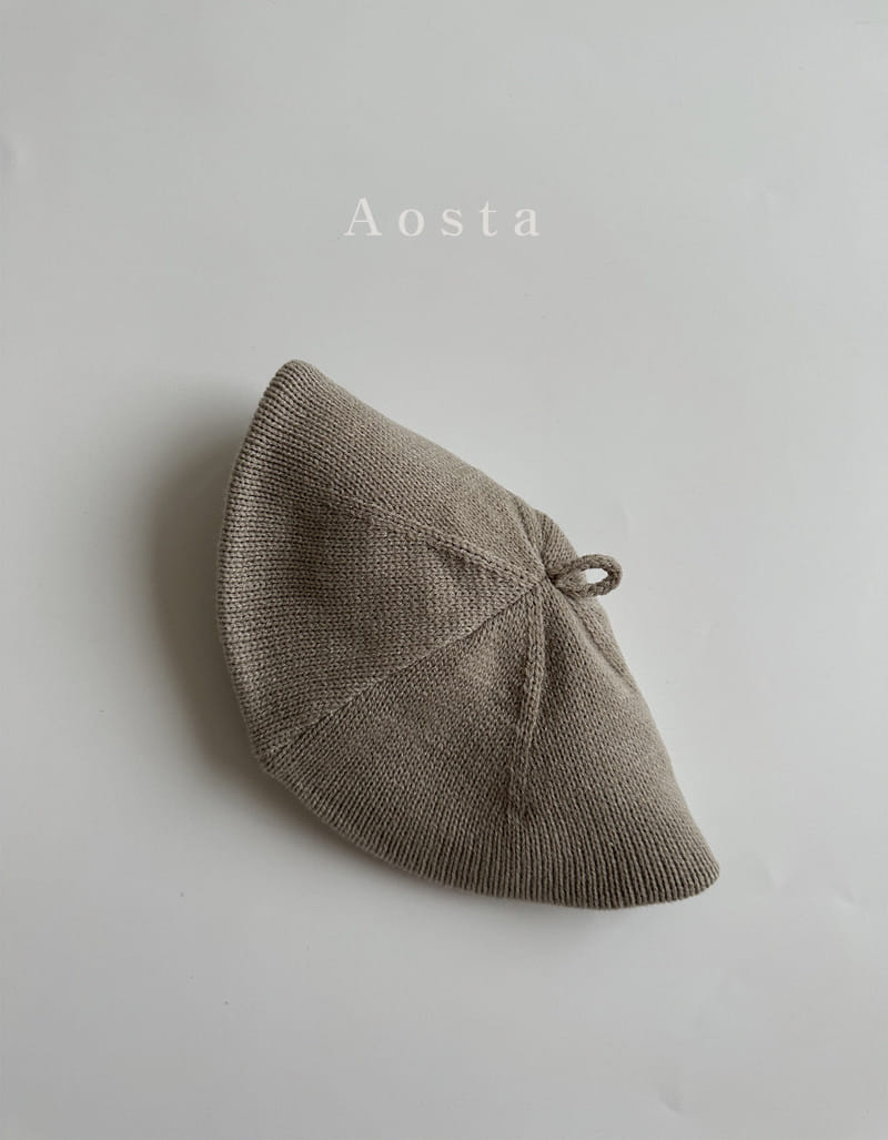 Aosta - Korean Children Fashion - #kidsstore - Knit Beret Hat - 3