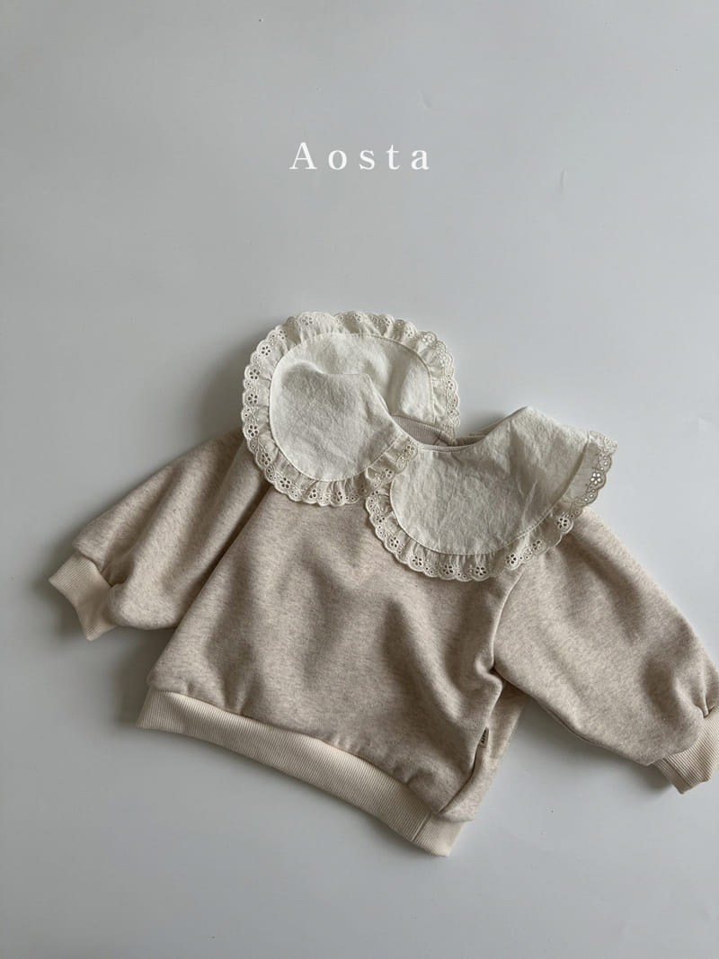 Aosta - Korean Children Fashion - #kidsstore - Bambam Frill Sweatshirt - 7