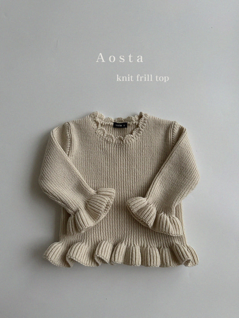 Aosta - Korean Children Fashion - #littlefashionista - Nijou Knit Tee - 6