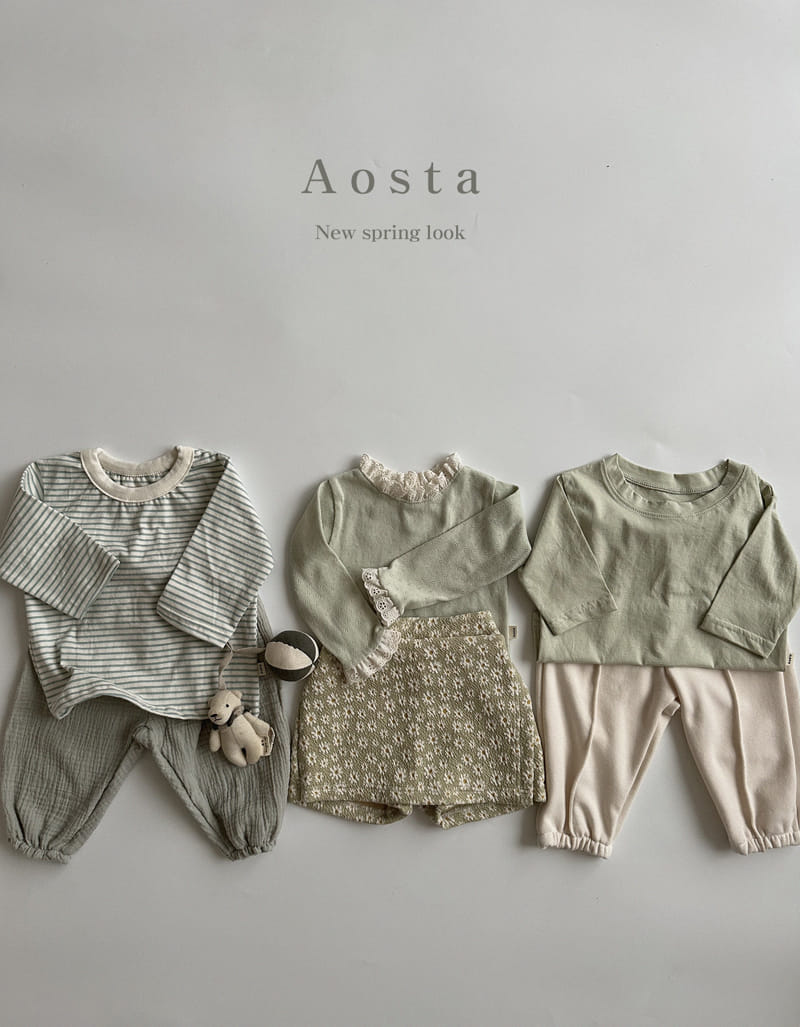 Aosta - Korean Children Fashion - #Kfashion4kids - Lovely Skirt Pants - 4