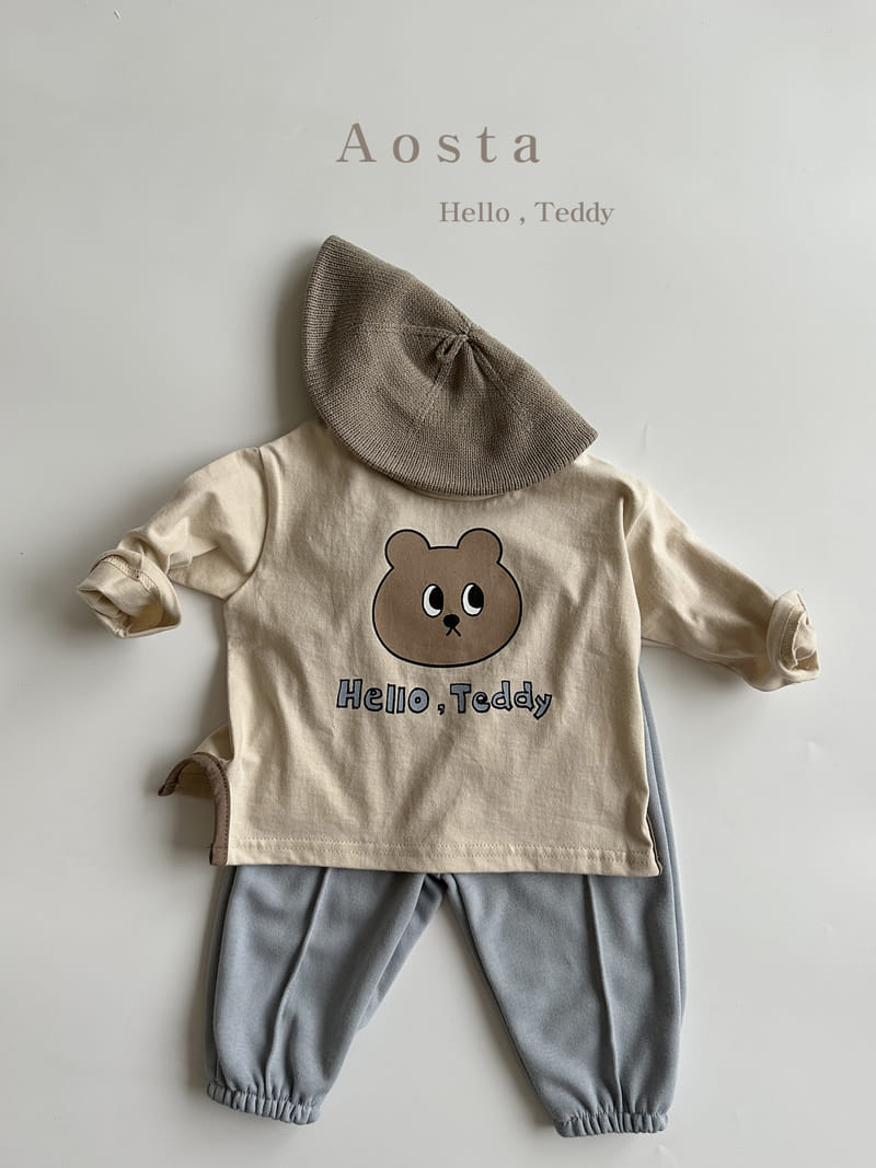 Aosta - Korean Children Fashion - #littlefashionista - Bear Bear Toto Tee - 11