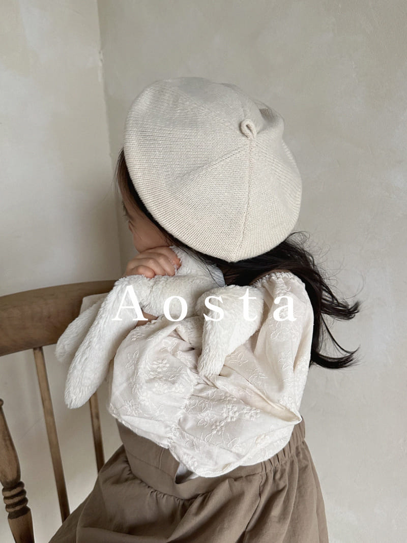 Aosta - Korean Children Fashion - #magicofchildhood - Knit Beret Hat - 7