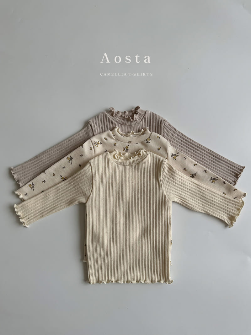 Aosta - Korean Children Fashion - #magicofchildhood - Camellia Tee