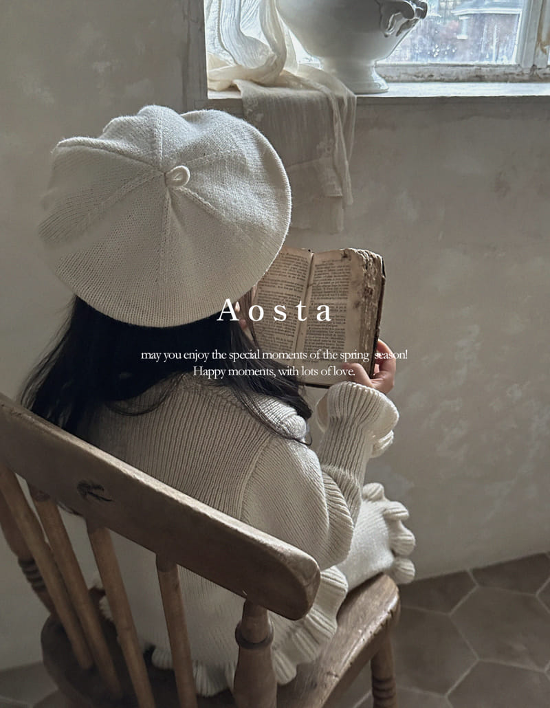 Aosta - Korean Children Fashion - #minifashionista - Knit Beret Hat - 8