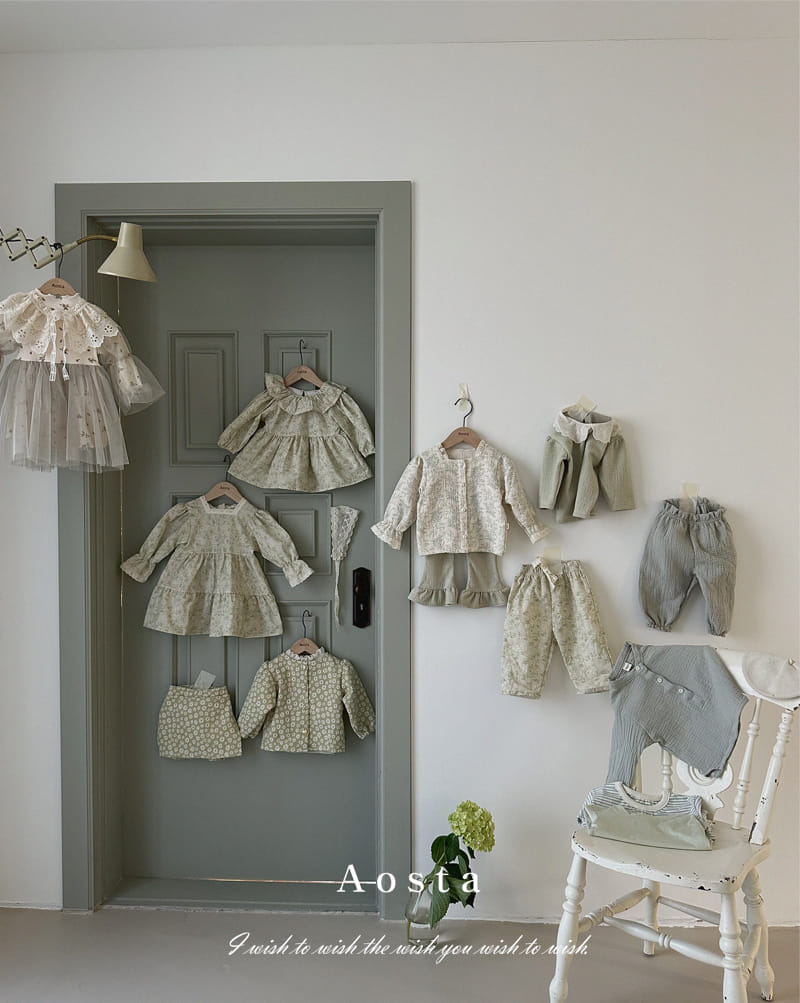 Aosta - Korean Children Fashion - #minifashionista - Camellia One-piece - 6
