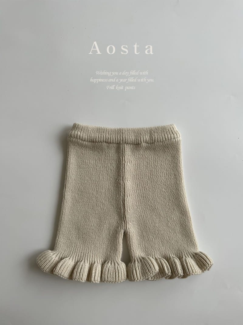 Aosta - Korean Children Fashion - #minifashionista - Nijou Knit Pants - 11