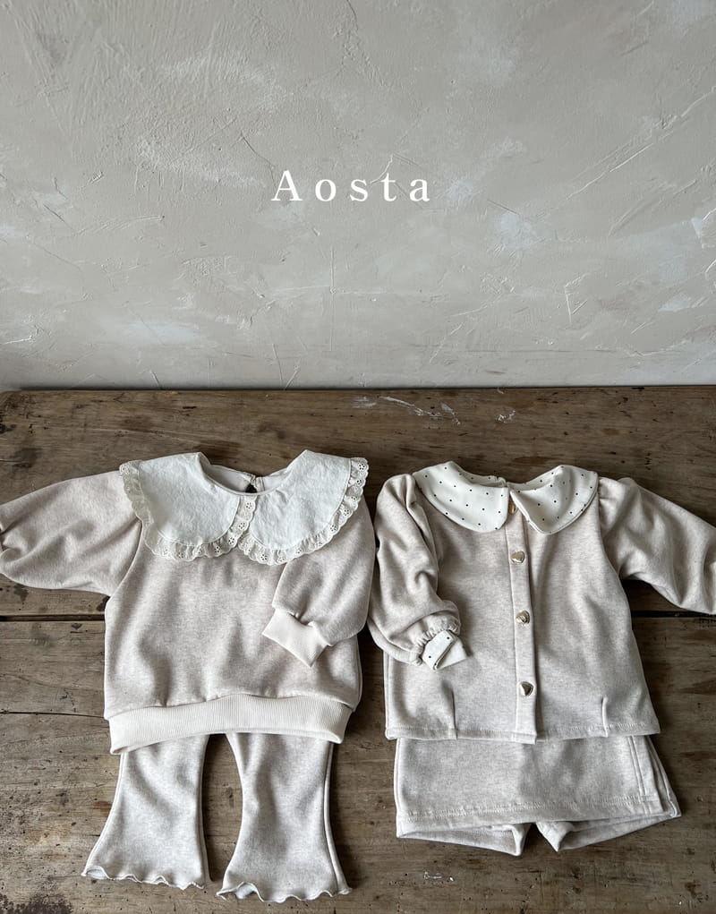 Aosta - Korean Children Fashion - #minifashionista - Bambam Frill Sweatshirt - 12