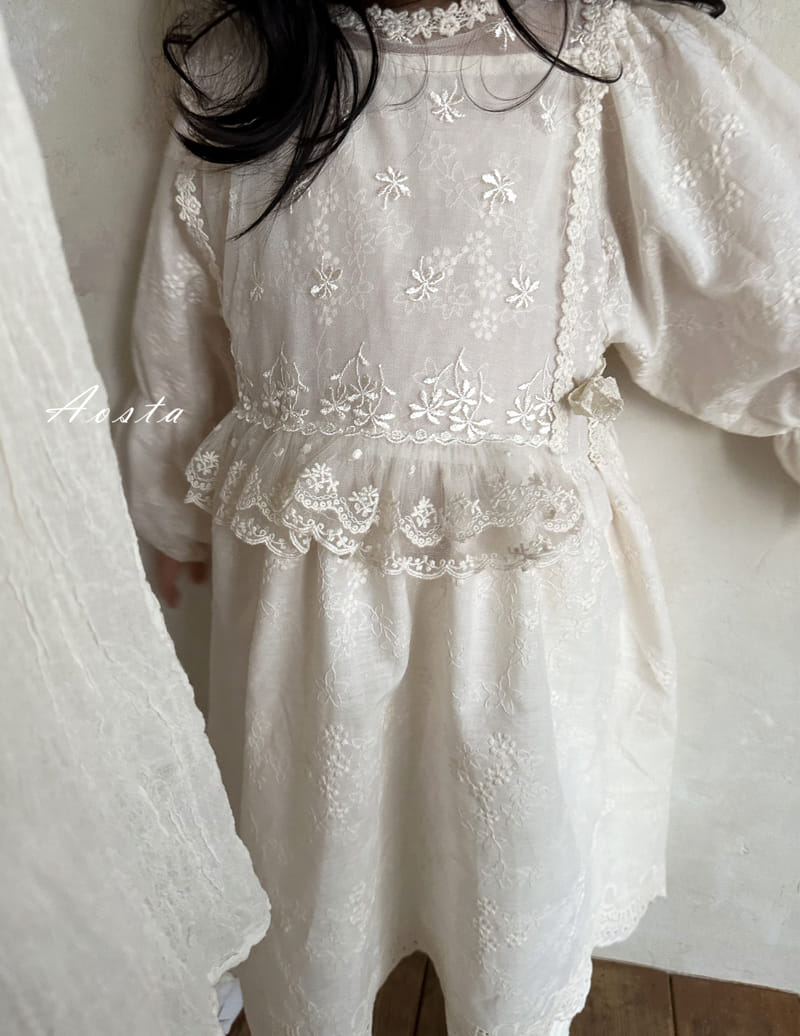 Aosta - Korean Children Fashion - #stylishchildhood - Lace Vest - 12