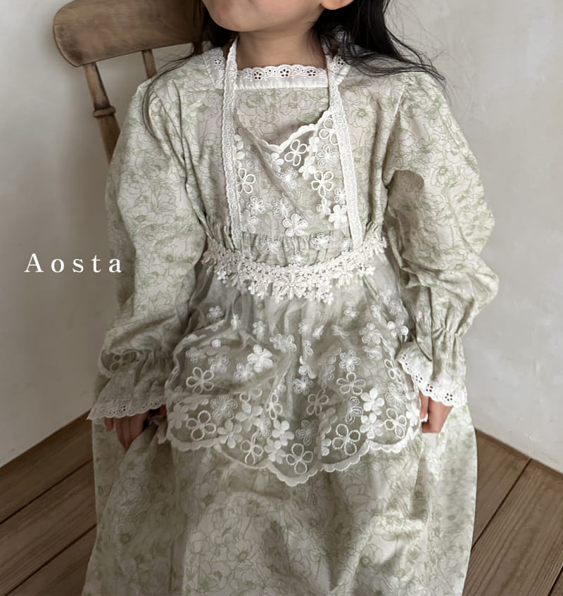 Aosta - Korean Children Fashion - #stylishchildhood - Cancan One-piece - 6