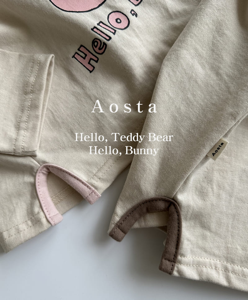 Aosta - Korean Children Fashion - #stylishchildhood - Bear Bear Toto Tee