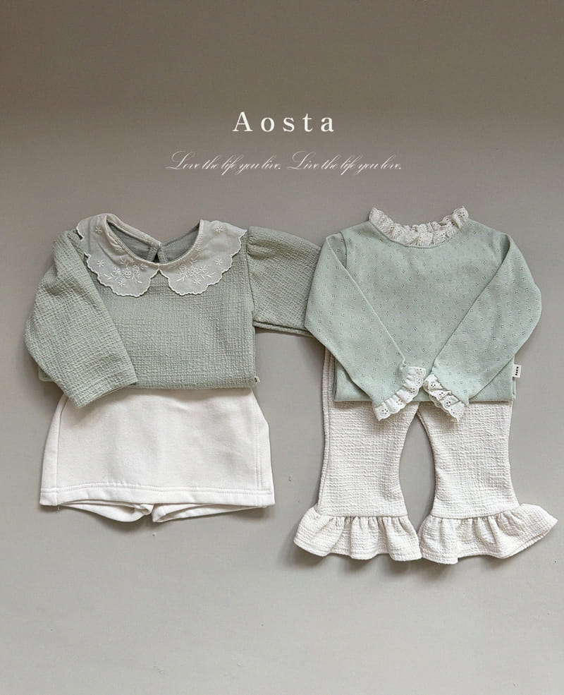 Aosta - Korean Children Fashion - #todddlerfashion - Lovely Skirt Pants - 8