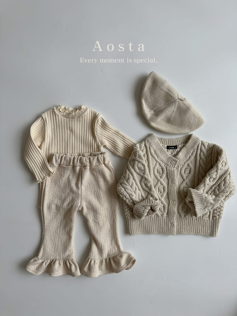 Aosta - Korean Children Fashion - #toddlerclothing - Twid Knit Cardigan - 10