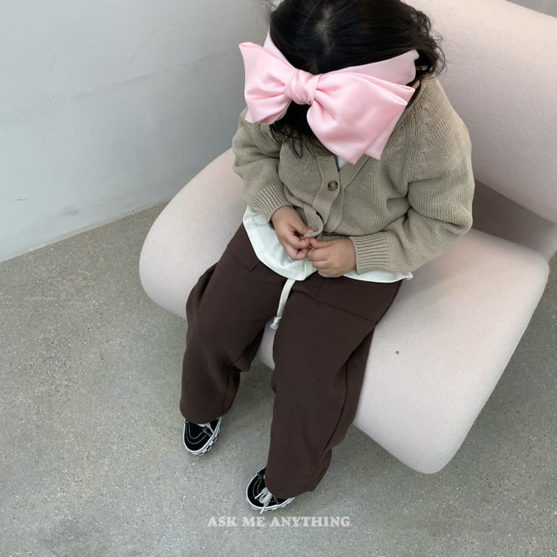 Ask Me Anything - Korean Children Fashion - #Kfashion4kids - Basic Cardigan - 8
