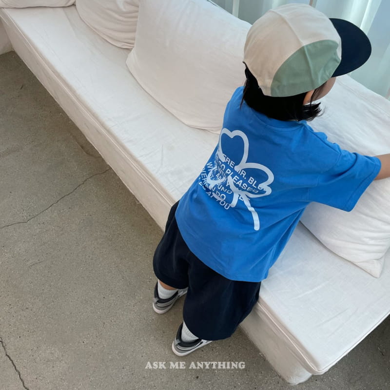 Ask Me Anything - Korean Children Fashion - #designkidswear - Clover Short Sleeves Tee - 9