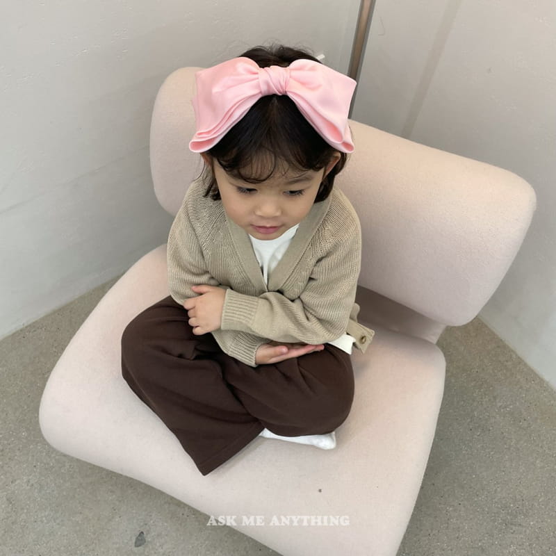 Ask Me Anything - Korean Children Fashion - #kidzfashiontrend - Basic Cardigan - 7
