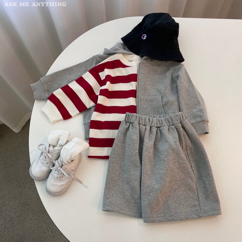Ask Me Anything - Korean Children Fashion - #magicofchildhood - Stripes Tee - 5