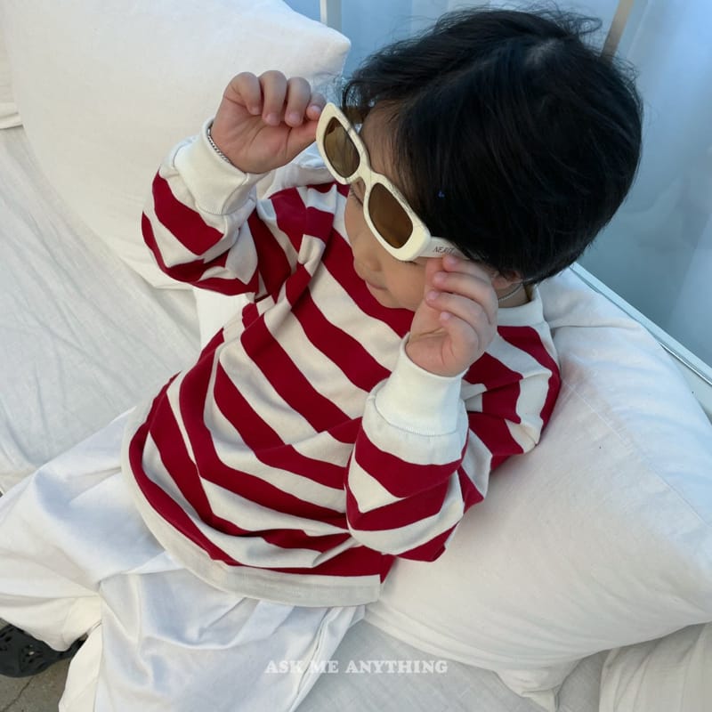 Ask Me Anything - Korean Children Fashion - #toddlerclothing - Stripes Tee - 9