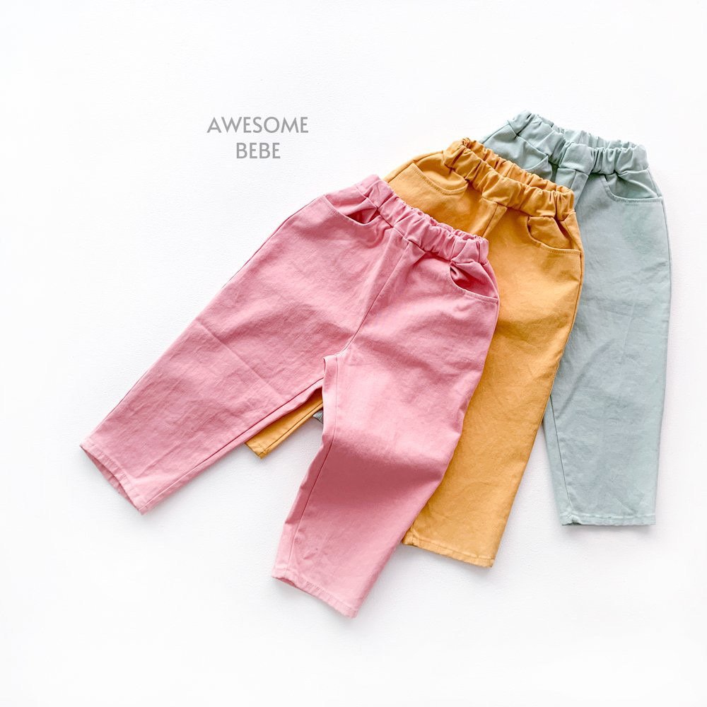 Awesome Bebe - Korean Children Fashion - #Kfashion4kids - Spring Cotton Pants - 2