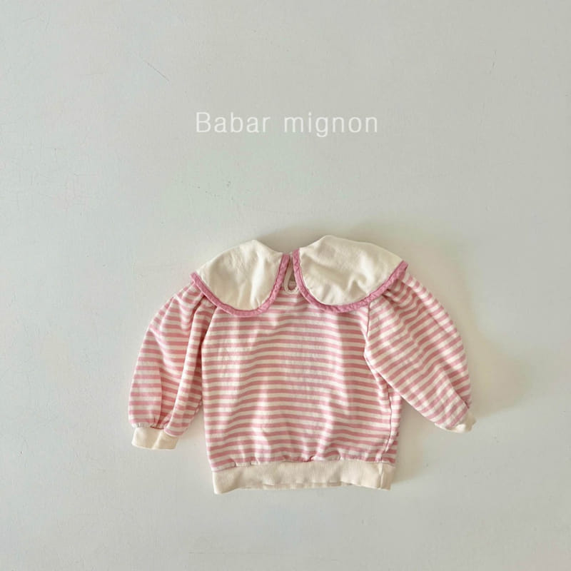 Babar Mignon - Korean Children Fashion - #Kfashion4kids - Bear Collar Sweatshirt - 10
