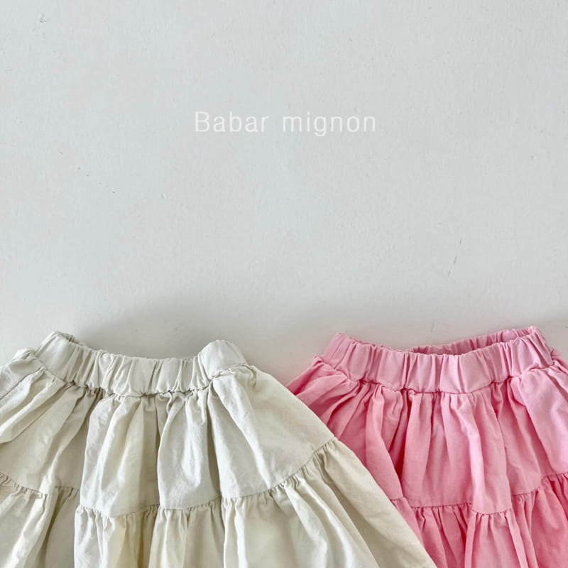 Babar Mignon - Korean Children Fashion - #Kfashion4kids - Baba Cancan Skirt - 3