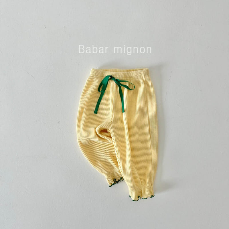 Babar Mignon - Korean Children Fashion - #childofig - Waffle Pants - 9