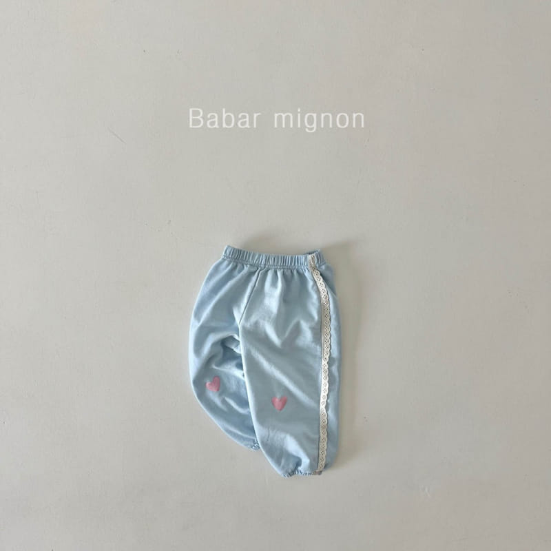 Babar Mignon - Korean Children Fashion - #childofig - Heart Pants - 8