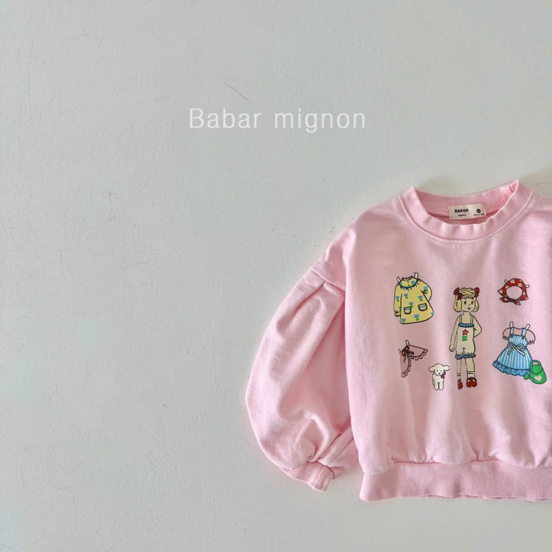 Babar Mignon - Korean Children Fashion - #childofig - Doll Sweatshirt - 6