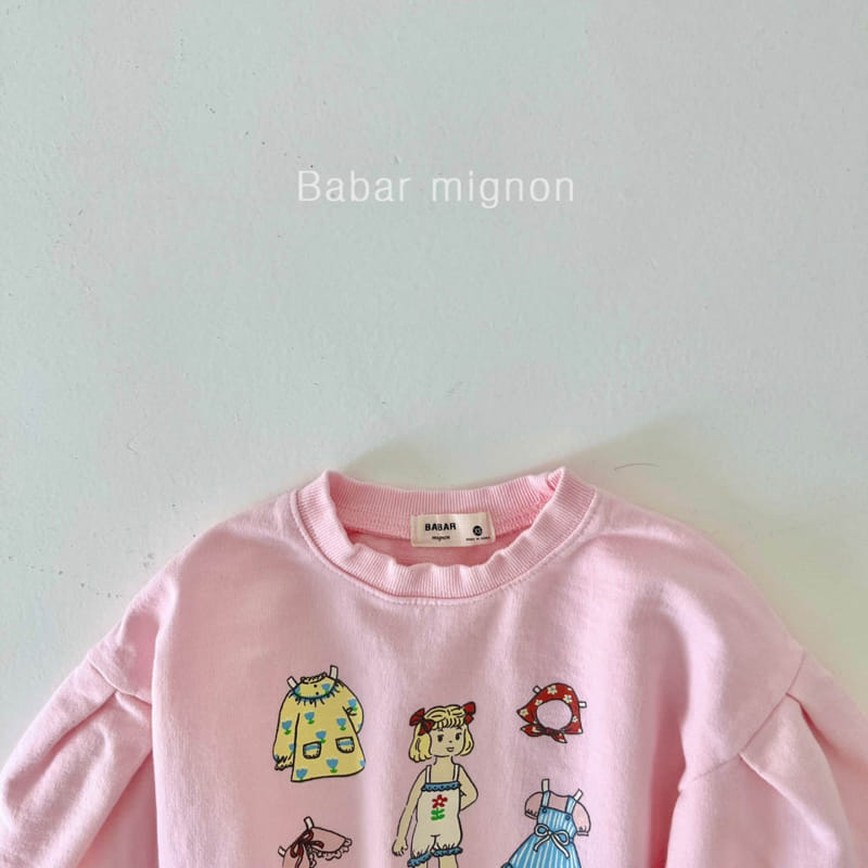 Babar Mignon - Korean Children Fashion - #childofig - Doll Sweatshirt - 7