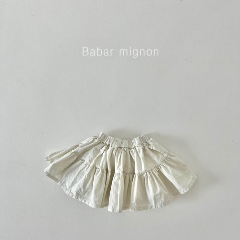 Babar Mignon - Korean Children Fashion - #childofig - Baba Cancan Skirt - 11
