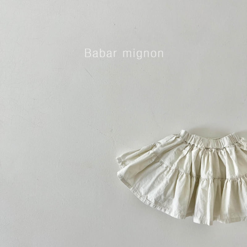 Babar Mignon - Korean Children Fashion - #childrensboutique - Baba Cancan Skirt - 12