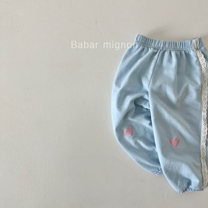 Babar Mignon - Korean Children Fashion - #designkidswear - Heart Pants - 10