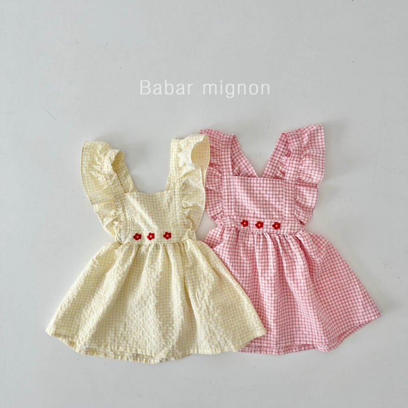 Babar Mignon - Korean Children Fashion - #discoveringself - Dungarees Skirt