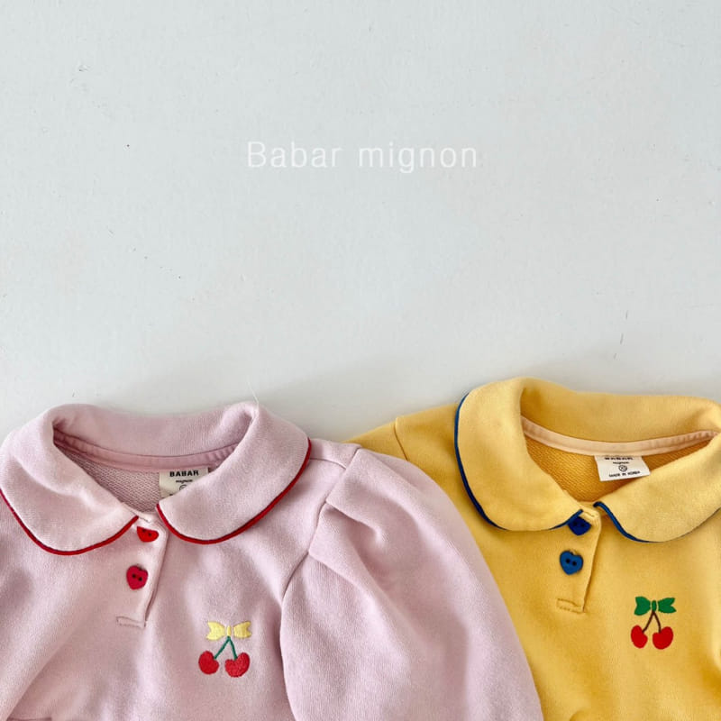 Babar Mignon - Korean Children Fashion - #fashionkids - Cherry One-piece - 3