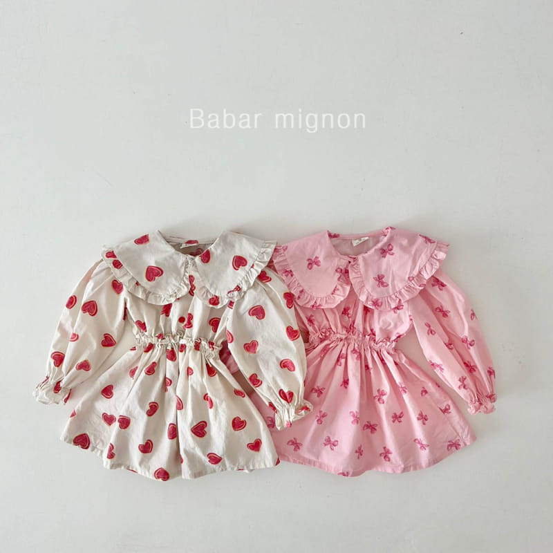 Babar Mignon - Korean Children Fashion - #fashionkids - Lovely One-piece