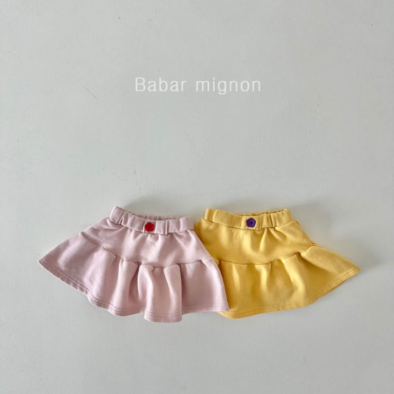 Babar Mignon - Korean Children Fashion - #kidsshorts - Girl Cancan Skrit