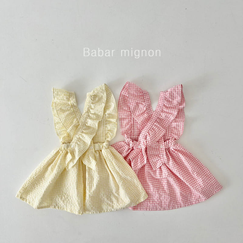Babar Mignon - Korean Children Fashion - #kidsshorts - Dungarees Skirt - 4