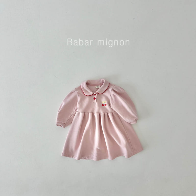 Babar Mignon - Korean Children Fashion - #kidzfashiontrend - Cherry One-piece - 6