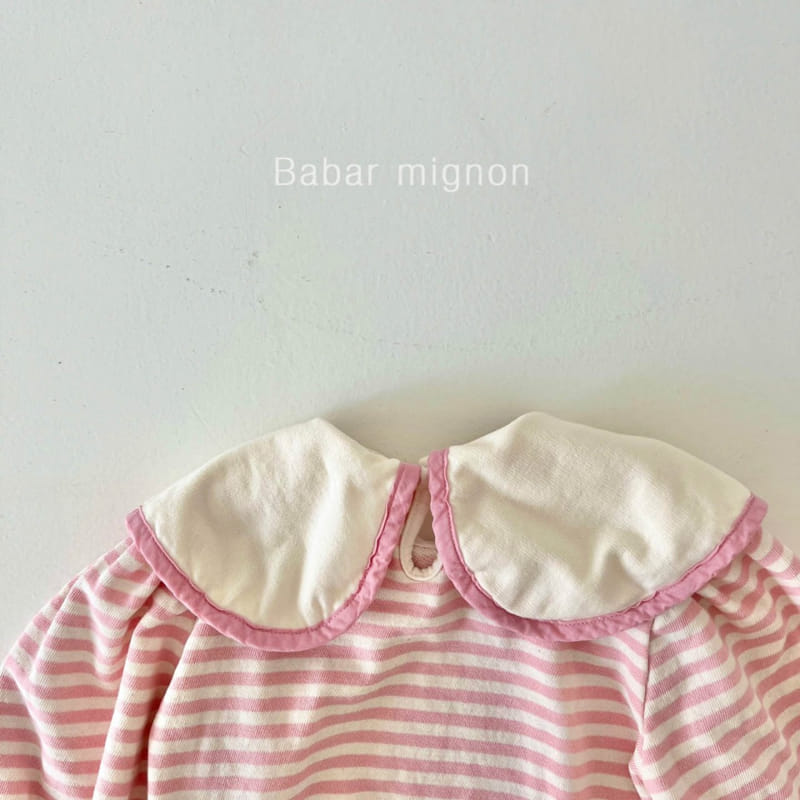 Babar Mignon - Korean Children Fashion - #littlefashionista - Bear Collar Sweatshirt - 11
